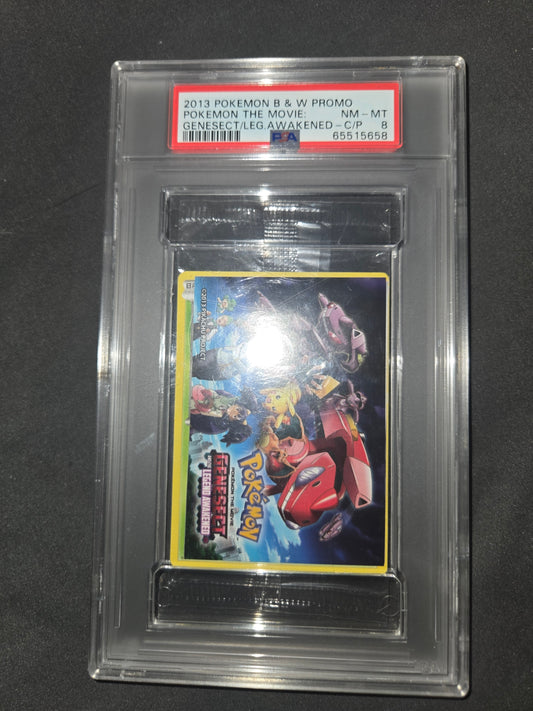 2013 Pokémon BW Promo Pokémon The Movie: Genesect and the Legend Awakened PSA 8 NM-MT