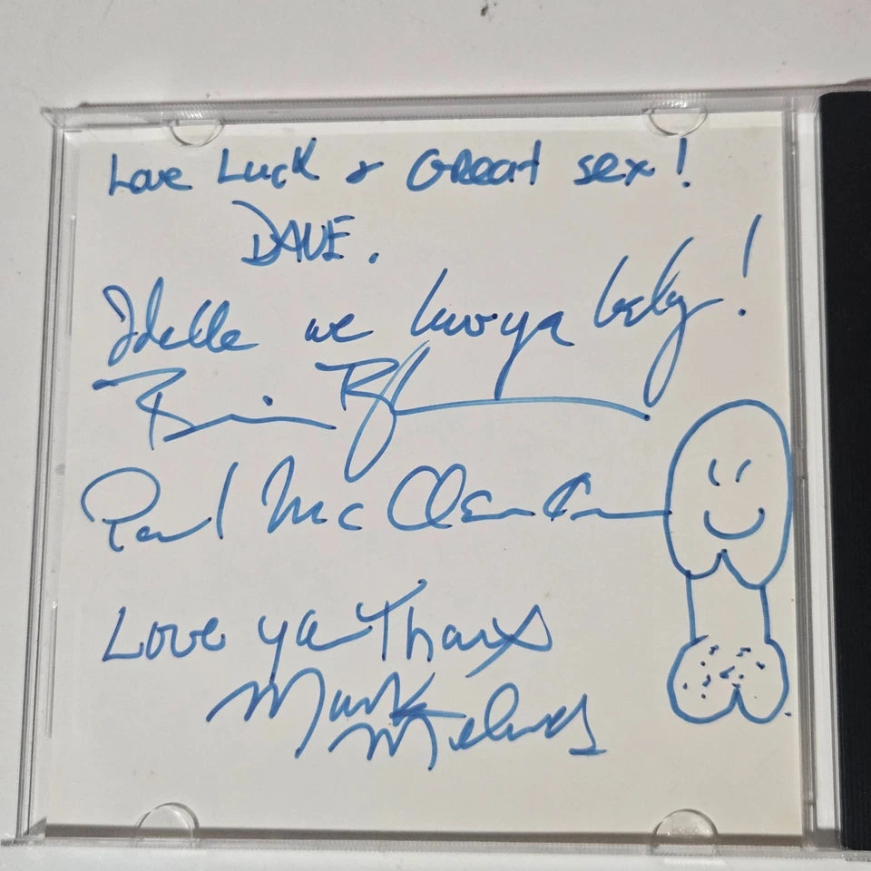 Scoundrel – Tell Me If This Hurts CD 1995 FYG Records AUTOGRAPHED Punk Hardcore